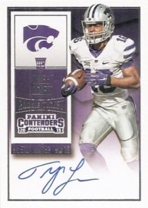 2015 Panini Contenders College Variation Autographs Tyler Lockett SSP