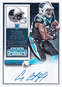 2015 Panini Contenders Football Autographs Short Prints Cameron Artis-Payne