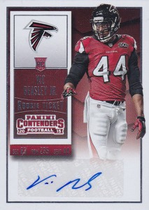 2015 Panini Contenders Rookie Ticket Autograph Vic Beasley