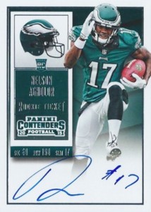 2015 Panini Contenders Rookie Ticket RPS Nelson Agholor