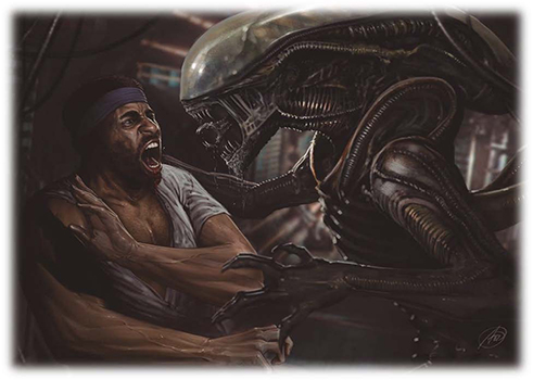 2016 Upper Deck Alien Anthology Base