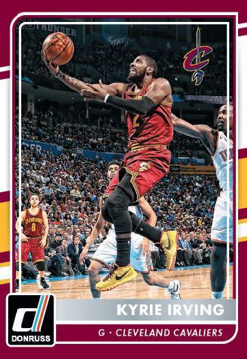Fans receive 2015-16 Panini Cleveland Cavaliers arena set