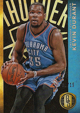 2010-2015 Panini Gold Standard Autographed Basketball Cards – Durant, Wade, Bird, West & More