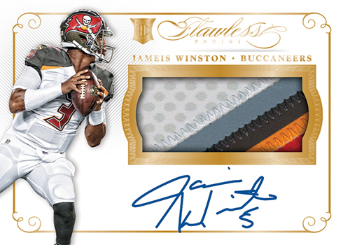 2015 Panini Flawless Football Rookie Auto Patch