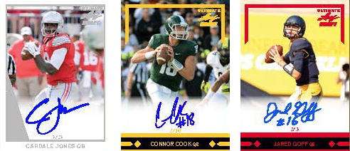 2016 Leaf Ultimate Draft Football header