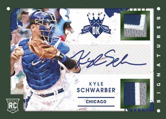 2016 Panini Diamond Kings Rookie Signatures Kyle Schwarber