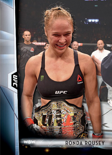 2016 Topps UFC High Impact Femme Ronda Rousey