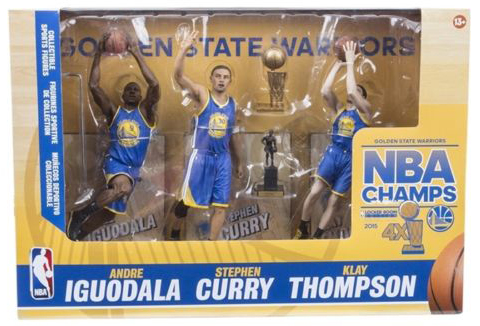 McFarlane Golden State Warriors Championship 3-Pack
