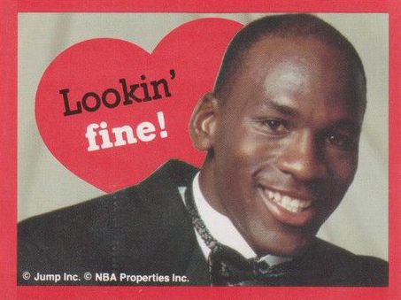 Michael Jordan Valentines Lookin Fine
