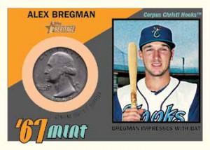 2016 Topps Heritage Minor League Baseball 67 Mint Quarter