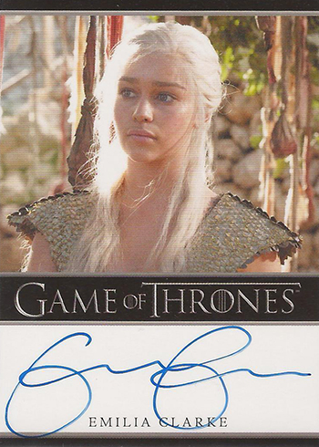Best and Most Valuable Game of Thrones Autographs