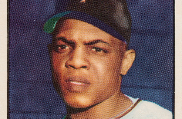 1952 Topps Willie Mays PSA 9 Lg