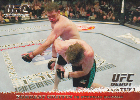 2009 Topps UFC Round 1 Forrest Griffin