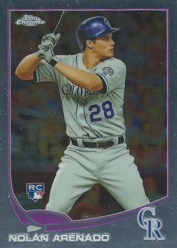 2013 Topps Chrome Nolan Arenado