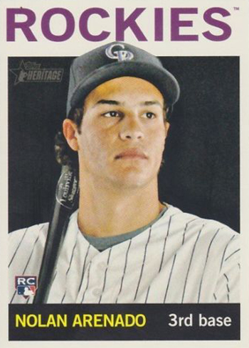 2013 Topps Heritage Nolan Arenado RC