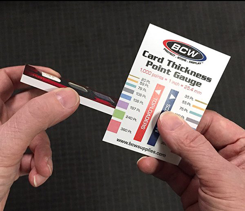 BCW Card Gauge