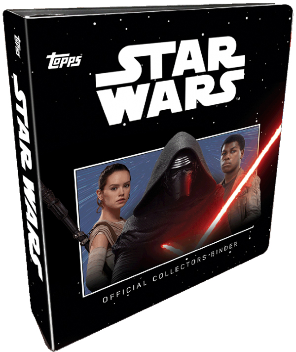 Star Wars: The Force Awakens Binders on Topps Website