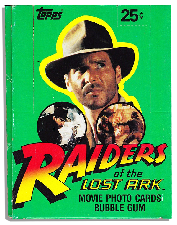 1981 Topps Indiana Jones: Raiders of the Lost Ark Box Break
