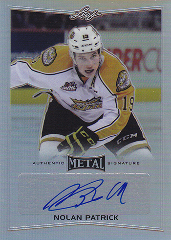 2015-16 Leaf Metal Nolan Patrick Autograph