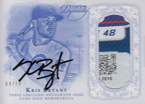 Kris Bryant Rookie Card Countdown and Ranking What's Most Valuable