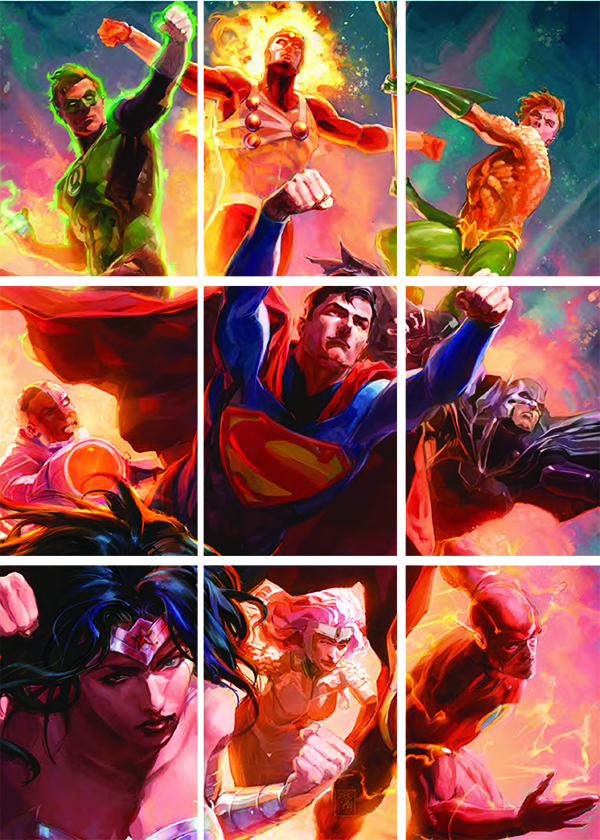 2016 Cryptozoic Justice League Base