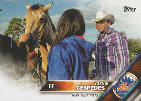 2016 TS2 Variation 407 Yoenis Cespedes
