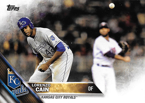 2016 TS2 Variation 696 Lorenzo Cain