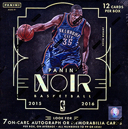 2015-16 Panini Noir Basketball Video Box Break
