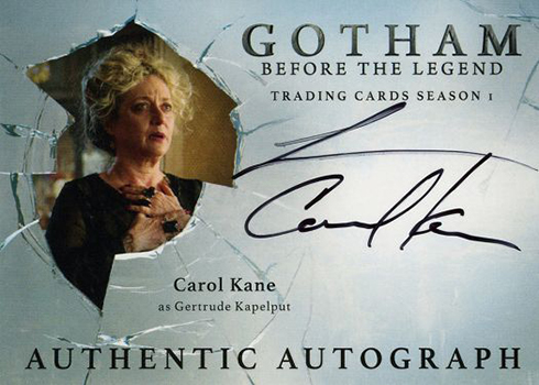 2016 Gotham Season 1 Autographs Carol Kane
