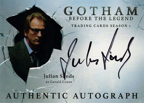 2016 Gotham Season 1 Autographs Julian Sands