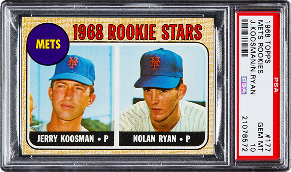 1968 Topps Nolan Ryan PSA 10 600