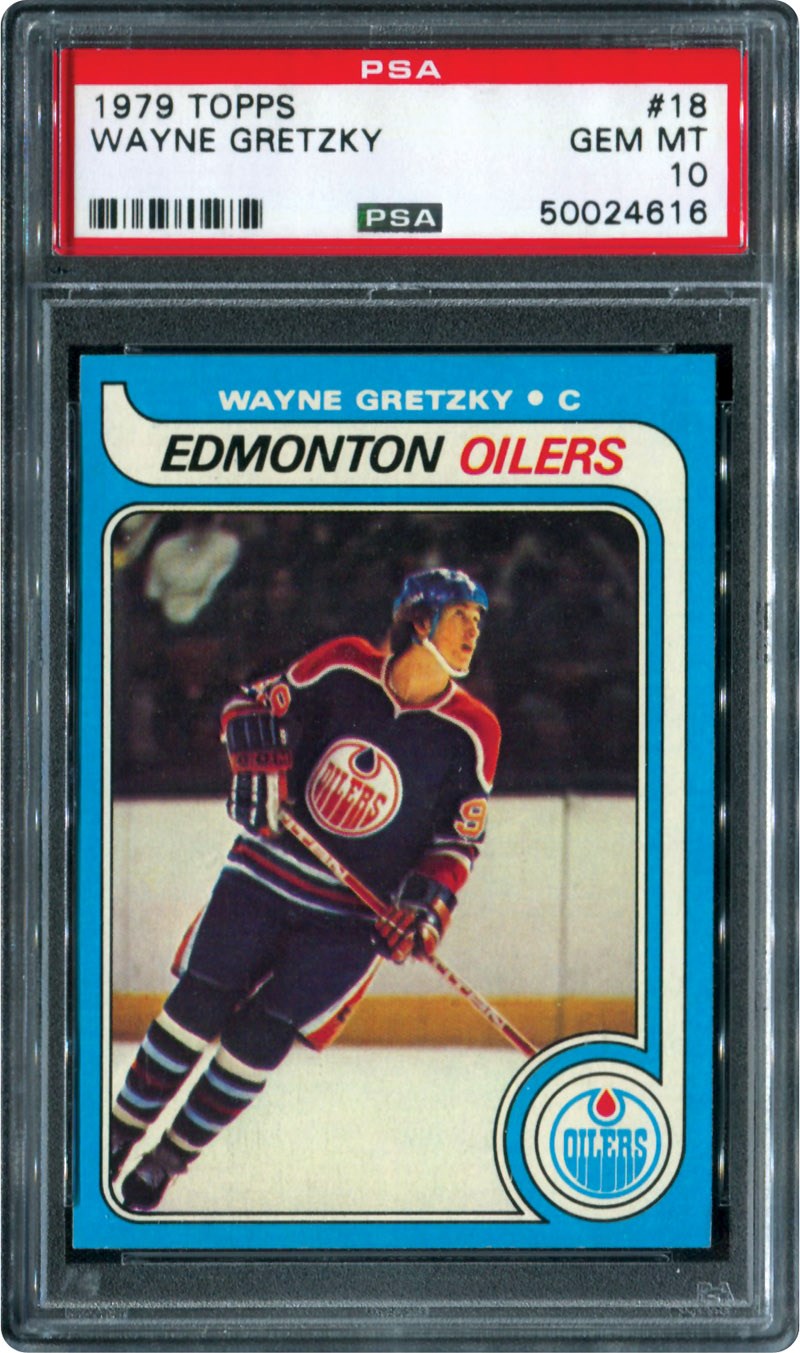 1979-80 Topps Wayne Gretzky Rookie Card PSA 10 Front