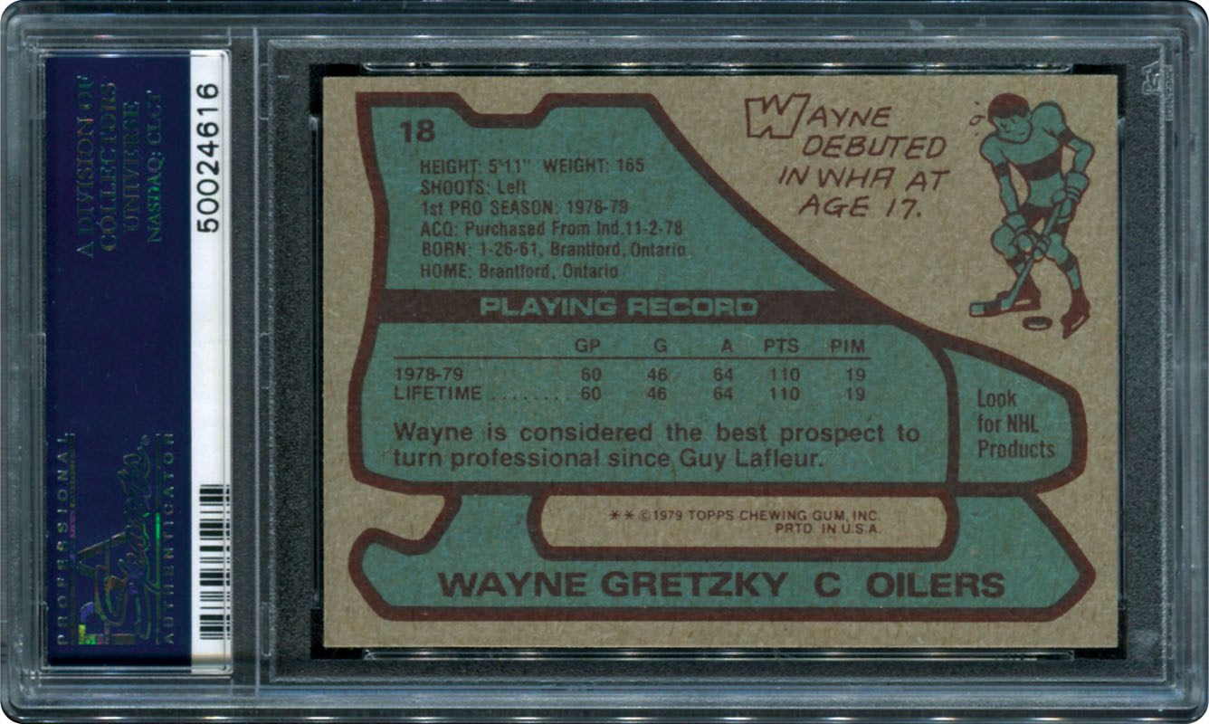 wayne gretzky rookie card graded 10 41/99 Original Relic Artist "A Time of Football" Card
