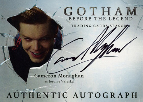 2016 Gotham Season 1 Autographs Cameron Monaghan