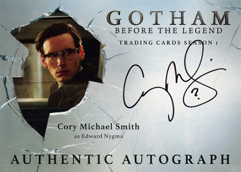 2016 Gotham Season 1 Autographs Cory Michael Smith