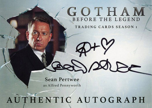 2016 Gotham Season 1 Autographs Sean Pertwee