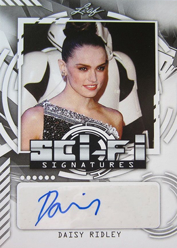 Leaf Pop Century Daisy Ridley 直筆サイン Daisy Ridley Autographs Coming to Topps Star Wars Sets
