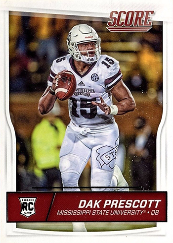 2016 Score Dak Prescott RC