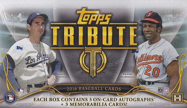 2016 Topps Tribute Baseball Video Box Break 2016 Topps Tribute Baseball Video Box Break