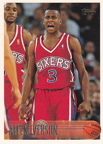Most Valuable Allen Iverson Rookie Card Rankings