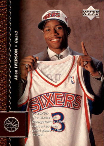 rare allen iverson cards Most Valuable Allen Iverson Rookie Card Rankings