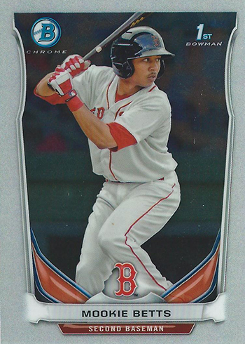 2014 Bowman Chrome Prospects Mookie Betts