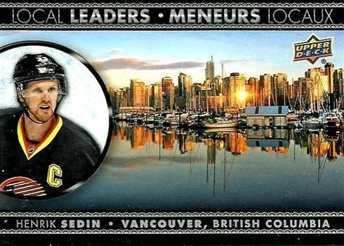 2016-17 Upper Deck Tim Hortons Hockey Local Leaders