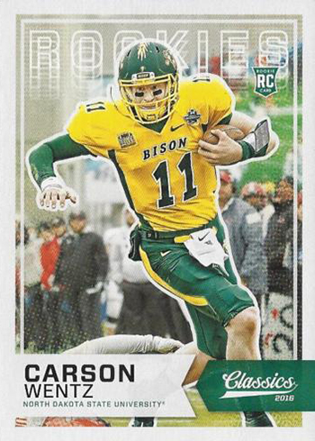 2016 Panini Classics Carson Wentz RC