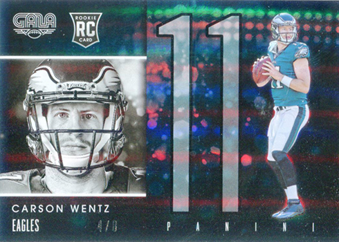 2016 Panini Gala Carson Wentz RC