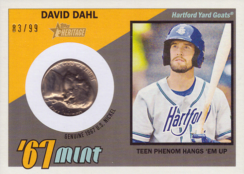 2016 THMILB 67 Mint David Dahl