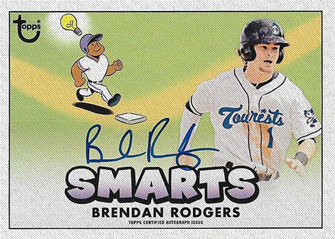 2016 THMILB Attributes Autographs Brendan Rodgers