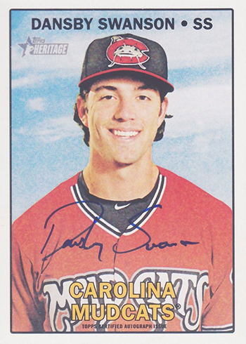 2016 THMILB Real One Autographs Dansby Swanson