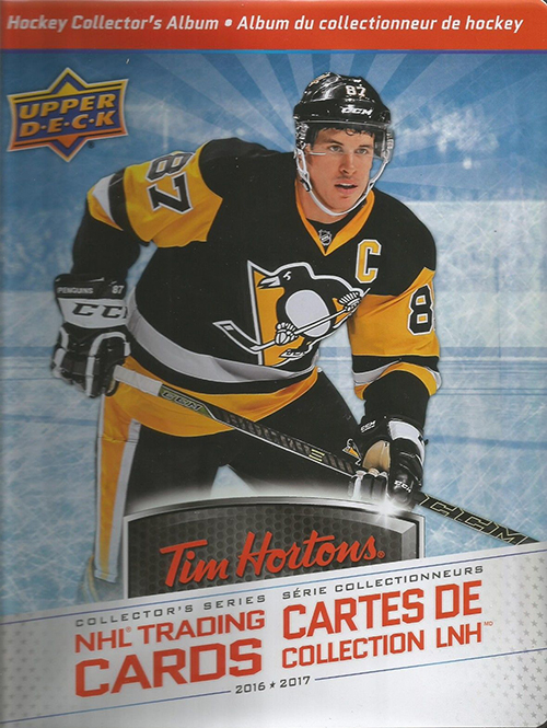 hockey card binder tim hortons 2021 UPPER DECK TIM HORTONS TEAM CANADA BINDER main image 1
