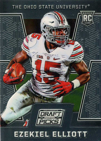 2016 Panini Prizm Draft Picks Ezekiel Elliott RC